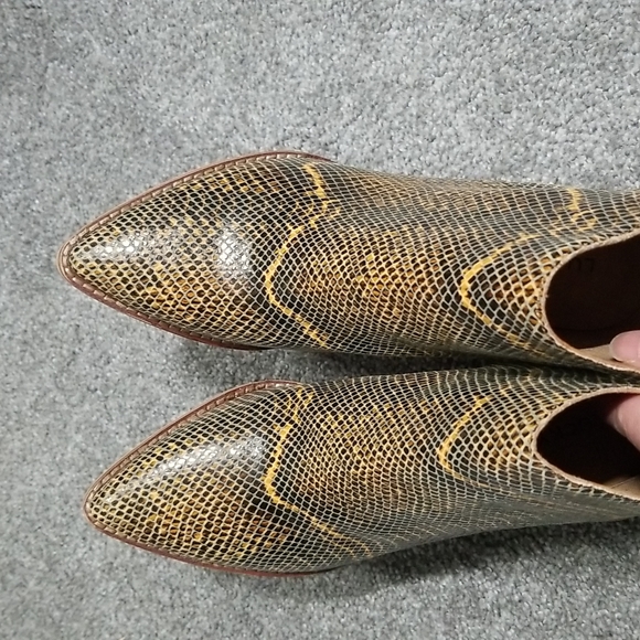 Lucky Brand LK ADALAN Booties In Natural Brazino 6M - Picture 10 of 11